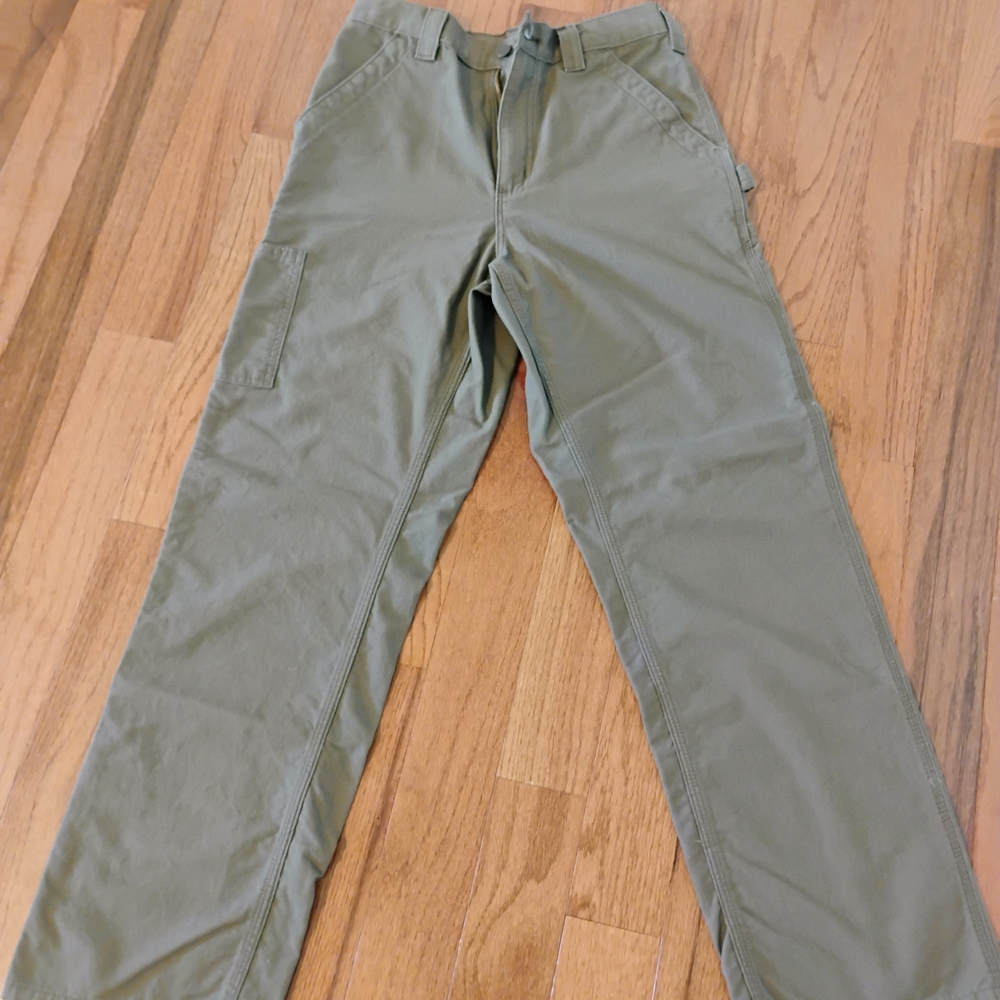 Carhartt Women's Straight Leg Jeans - Olive